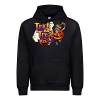 Black Trick Or Treat Chimpanzee Urban Hoodie - LillyAllenDesigns