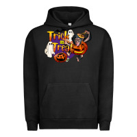 Pigment Black Trick Or Treat Chimpanzee Urban Hoodie - LillyAllenDesigns