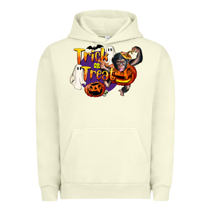 Trick Or Treat Chimpanzee Urban Hoodie by LillyAllenDesigns | Teevron