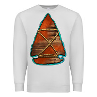 Dove Grey wooden arrowhead Premium Sweatshirt - Jasminsmagicworld