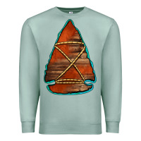 Seafoam wooden arrowhead Premium Sweatshirt - Jasminsmagicworld
