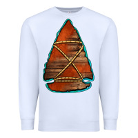 White wooden arrowhead Premium Sweatshirt - Jasminsmagicworld
