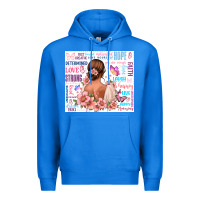 True Royal positive affirmations girl Premium Hoodie - MaliasSmallBusiness