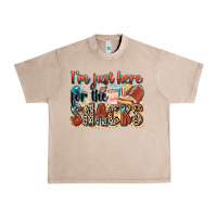 French Oak i'm just here for the snacks american football Urban Heavy Tee - Zillion Design Studio
