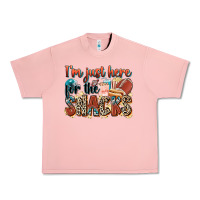 Salmon i'm just here for the snacks american football Urban Heavy Tee - Zillion Design Studio