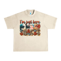 Sandshell i'm just here for the snacks american football Urban Heavy Tee - Zillion Design Studio