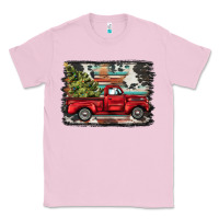 Bubblegum Pink christmas truck Classic Tee - BarkalooDesign