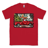 Red christmas truck Classic Tee - BarkalooDesign