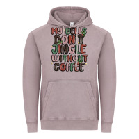 Vintage Zinc my bells don't jingle without coffee Vintage Hoodie - MaliasSmallBusiness