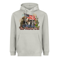 Moon Dust chill the fourth out cows 4th july america Heavyweight Hoodie - NancyCooperArtShop