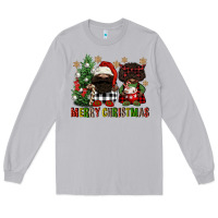 Moon Dust merry christmas buffalo afro gnomies Long Sleeve Tee - FaDigitalArtStudio