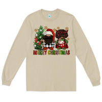 Merry Christmas Buffalo Afro Gnomies Long Sleeve Tee | Teevron
