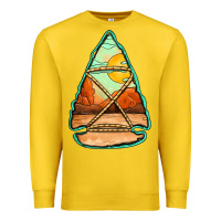 Lemon western desert arrowhead Premium Sweatshirt - Jasminsmagicworld