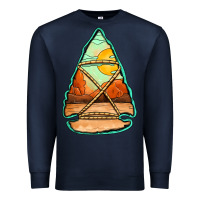 Navy western desert arrowhead Premium Sweatshirt - Jasminsmagicworld