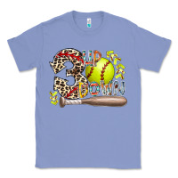 Colony Blue three up down softball Classic Tee - RacoonDesign