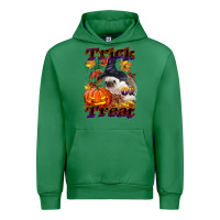 Emerald Halloween Hedgehog Trick Or Treat Urban Hoodie - LillyAllenDesigns