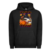 Pigment Black Halloween Hedgehog Trick Or Treat Urban Hoodie - LillyAllenDesigns
