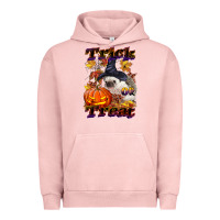 Pigment Salmon Halloween Hedgehog Trick Or Treat Urban Hoodie - LillyAllenDesigns