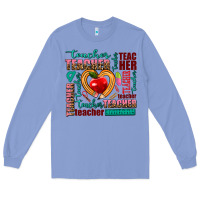 Colony Blue teacher Long Sleeve Tee - AdoDesignShop