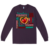 Plum teacher Long Sleeve Tee - AdoDesignShop