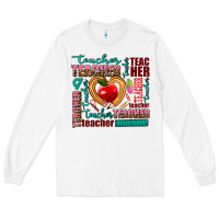 White teacher Long Sleeve Tee - AdoDesignShop