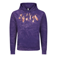 Ballerina Ballet Shoes Vintage Hoodie | Teevron