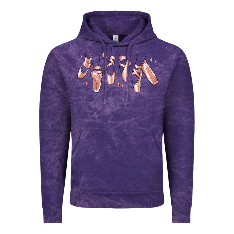 Ballerina Ballet Shoes Vintage Hoodie by MaliasSmallBusiness | Teevron