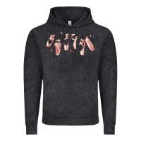 Vintage Black ballerina ballet shoes Vintage Hoodie - MaliasSmallBusiness