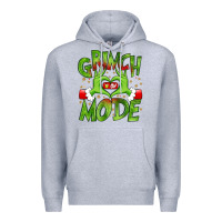 Heather Grey christmas Premium Hoodie - MaliasSmallBusiness