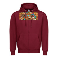 Burgundy nurse Zipper Hoodie - JahusDesignShop