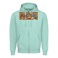 Seafoam nurse Zipper Hoodie - JahusDesignShop