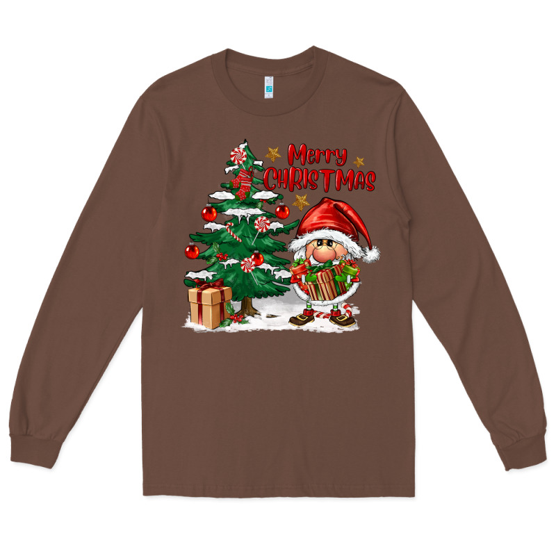 Merry Christmas Gnomes Long Sleeve Tee by FaDigitalArtStudio | Teevron