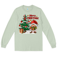 Matcha merry christmas gnomes Long Sleeve Tee - FaDigitalArtStudio