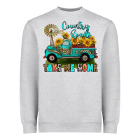 Country Roads Take Me Home Heavyweight Sweatshirt | Teevron