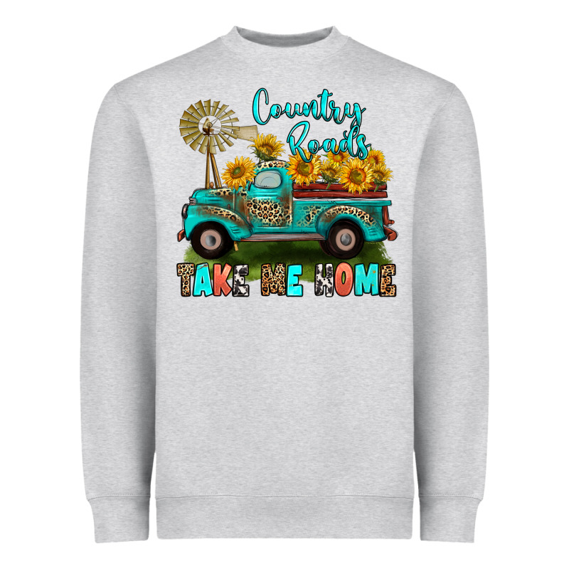 Country Roads Take Me Home Heavyweight Sweatshirt by RanaPortraitStore | Teevron