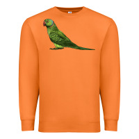 Carrot Ring Necked Parakeet Premium Sweatshirt - LillyAllenDesigns