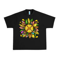 Black lemon sunflower Urban Heavy Tee - texasbilliewilder