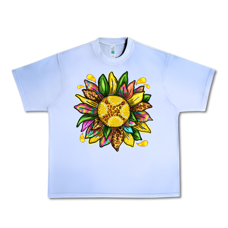 Lemon Sunflower Urban Heavy Tee by texasbilliewilder | Teevron