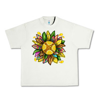 Pistachio lemon sunflower Urban Heavy Tee - texasbilliewilder