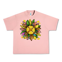 Salmon lemon sunflower Urban Heavy Tee - texasbilliewilder