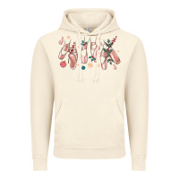 Vintage Artic christmas ballerina shoes Vintage Hoodie - MaliasSmallBusiness