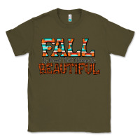 Army Green fall is proof that change is beautiful Classic Tee - CowhideDigitalArt