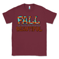 Burgundy fall is proof that change is beautiful Classic Tee - CowhideDigitalArt