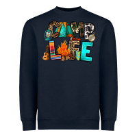 Navy camp life Heavyweight Sweatshirt - RanaPortraitStore