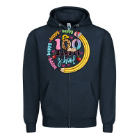 Navy happy 100 days of school Zipper Hoodie - Artiststas