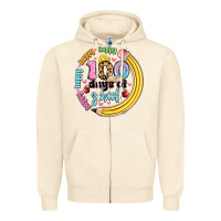 Sandshell happy 100 days of school Zipper Hoodie - Artiststas