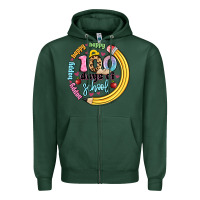 Sports Green happy 100 days of school Zipper Hoodie - Artiststas