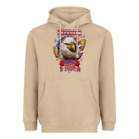 Mushroom freedom born free tour 1776 Heavyweight Hoodie - NancyCooperArtShop