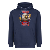 Navy freedom born free tour 1776 Heavyweight Hoodie - NancyCooperArtShop