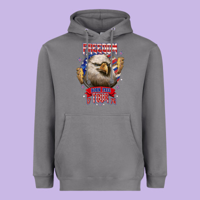 Freedom Born Free Tour 1776 Heavyweight Hoodie Designed By Nancycooperartshop